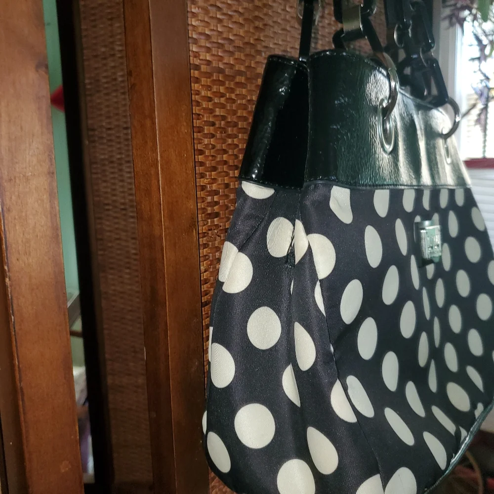 Lulu Polka Dot Satchel - Picture 3 of 9